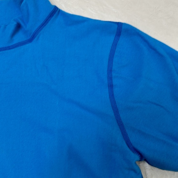 PolarMax BASELAYER QUATTRO FLEECE ZipMock top - Polar Blue - Picture 7 of 10